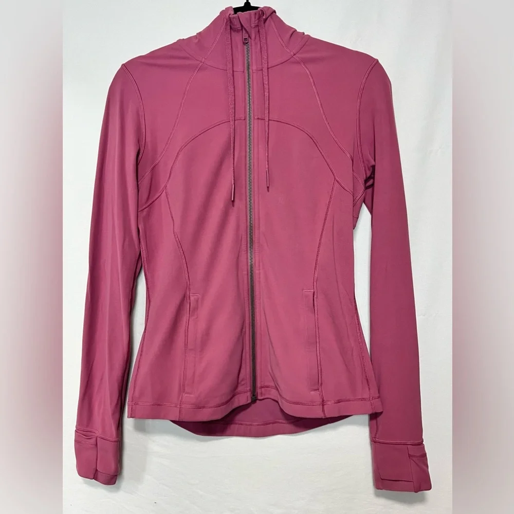 Lululemon Hooded Define Jacket Nulu Full Zip Activewear Hoodie Yoga Workout Gym